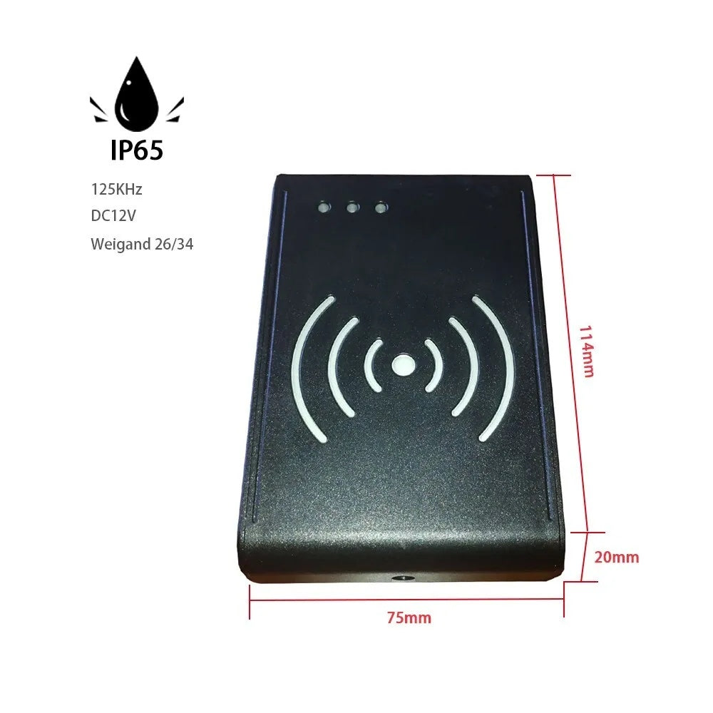 125Khz,EM,ID,rfid reader,WG26,WG34