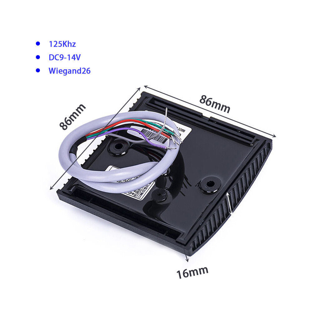 125KHz ,WG26,RFID ,EM, Card Reader, Door Access Controller,ID Proximity Card Reader