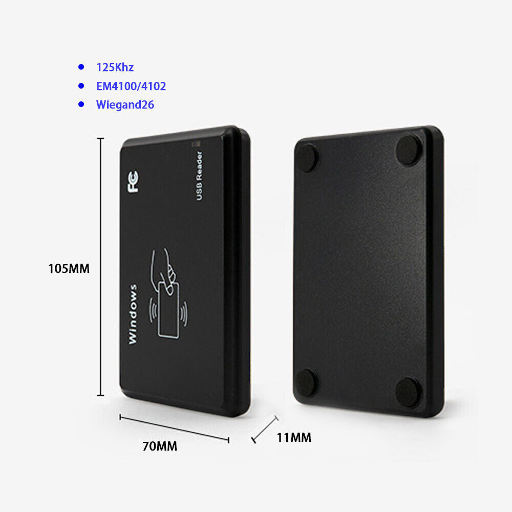 EM4100/4102,ID,USB,Free Software Drive,Rfid Reader