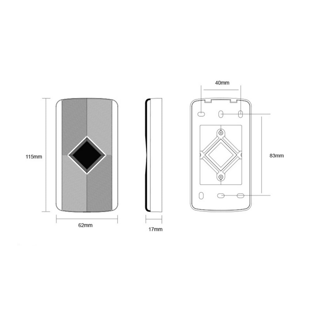 Infrared,access control switch