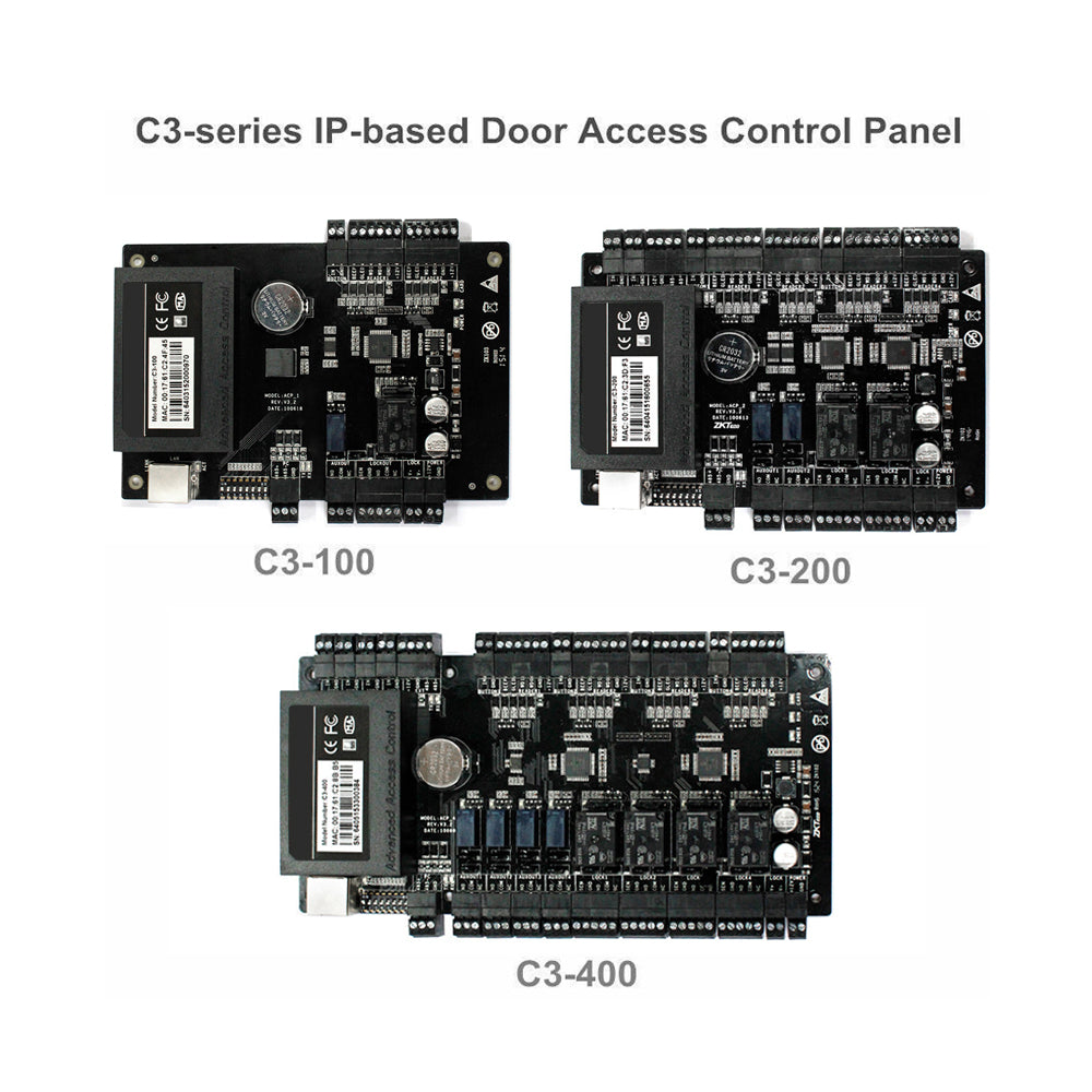 ZK,WAN/LAN,TCP/IP,RS485,C3 series,C3-100, RFID Card Reader Access Control/