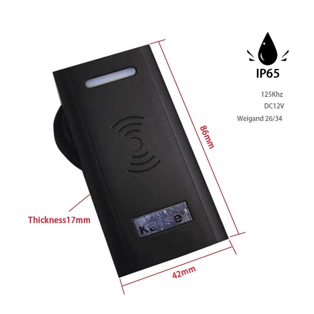 125Khz,EM,ID,rfid reader,WG26,WG34