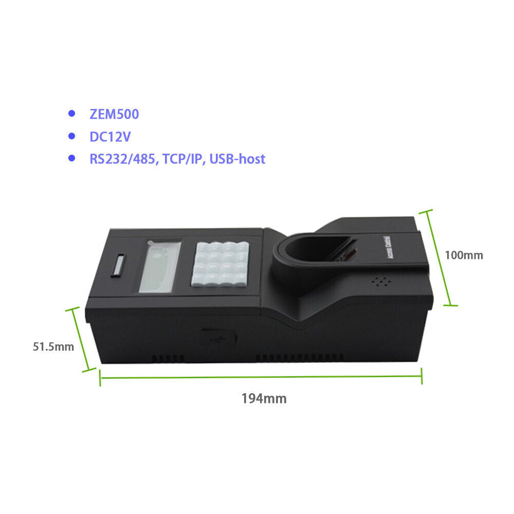 ZKSoftware,F8,Fingerprint,Time Clock,Access Controller,TCP/IP
