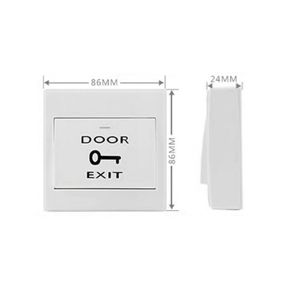 86MM ,electric box Plastic Switch,Exit Button,Access control switch,PUSH Button