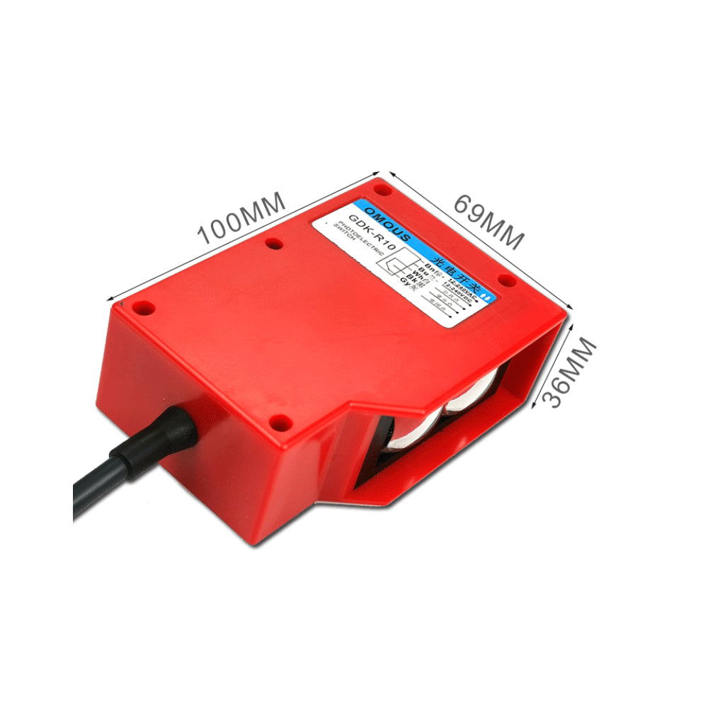 Diffus Reflection Remote Photoelectric switch , Car washing machine sensing probe