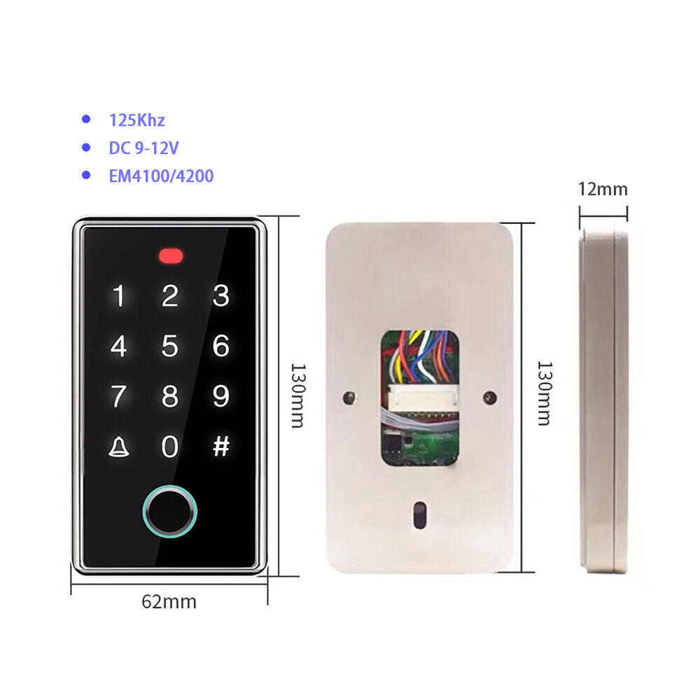 Fingerprint,125KHz ,EM ,Metal,Standalone Access Controller