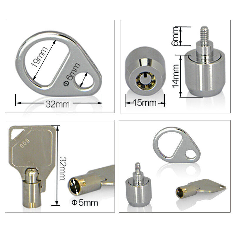 Key Type Desktop Lock ,Computer Case Lock ,Internet Cafe Office Management Lock