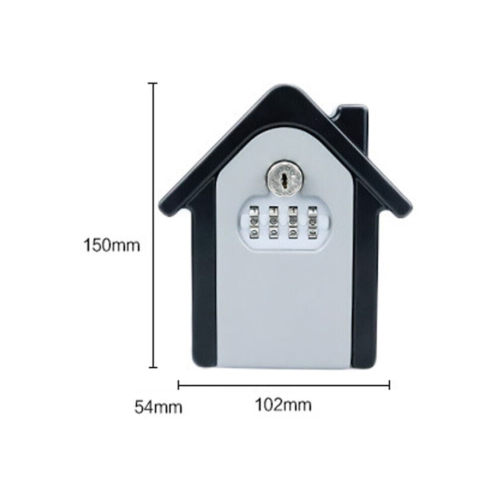 Wall Mounted Waterproof Metal Password Box,Storage Box,Password Key Box,key safe box
