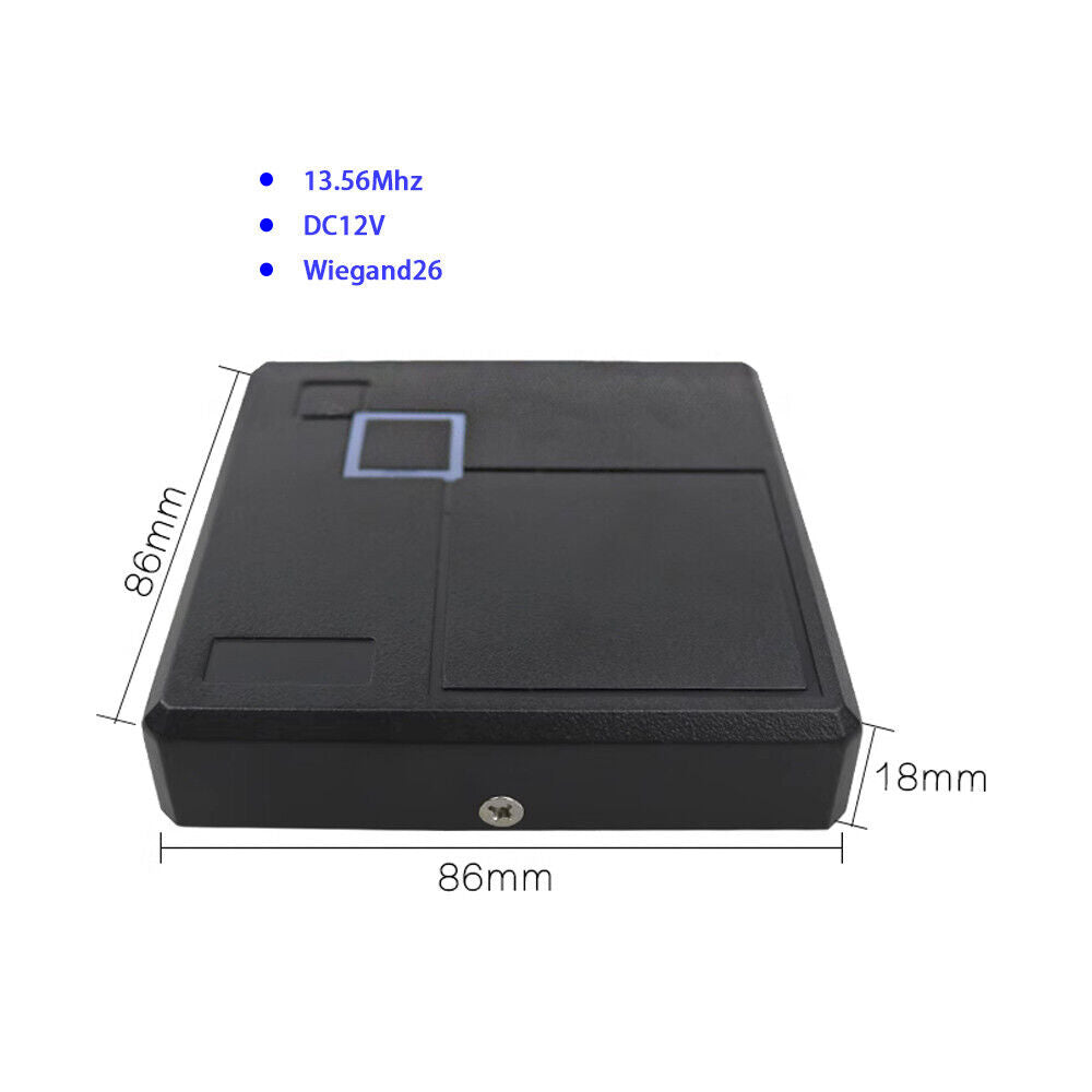 13.56Mhz,MF1,S50,keypad,WG26/34,RFID,Access Control,Reader