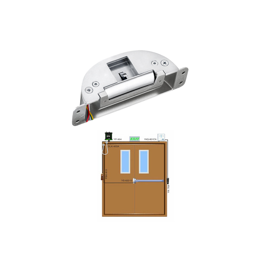 Electric Strike Lock, Emergency Door