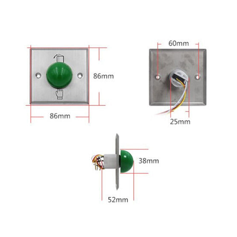 Emergency,ccess Control Switch,exit switch,button