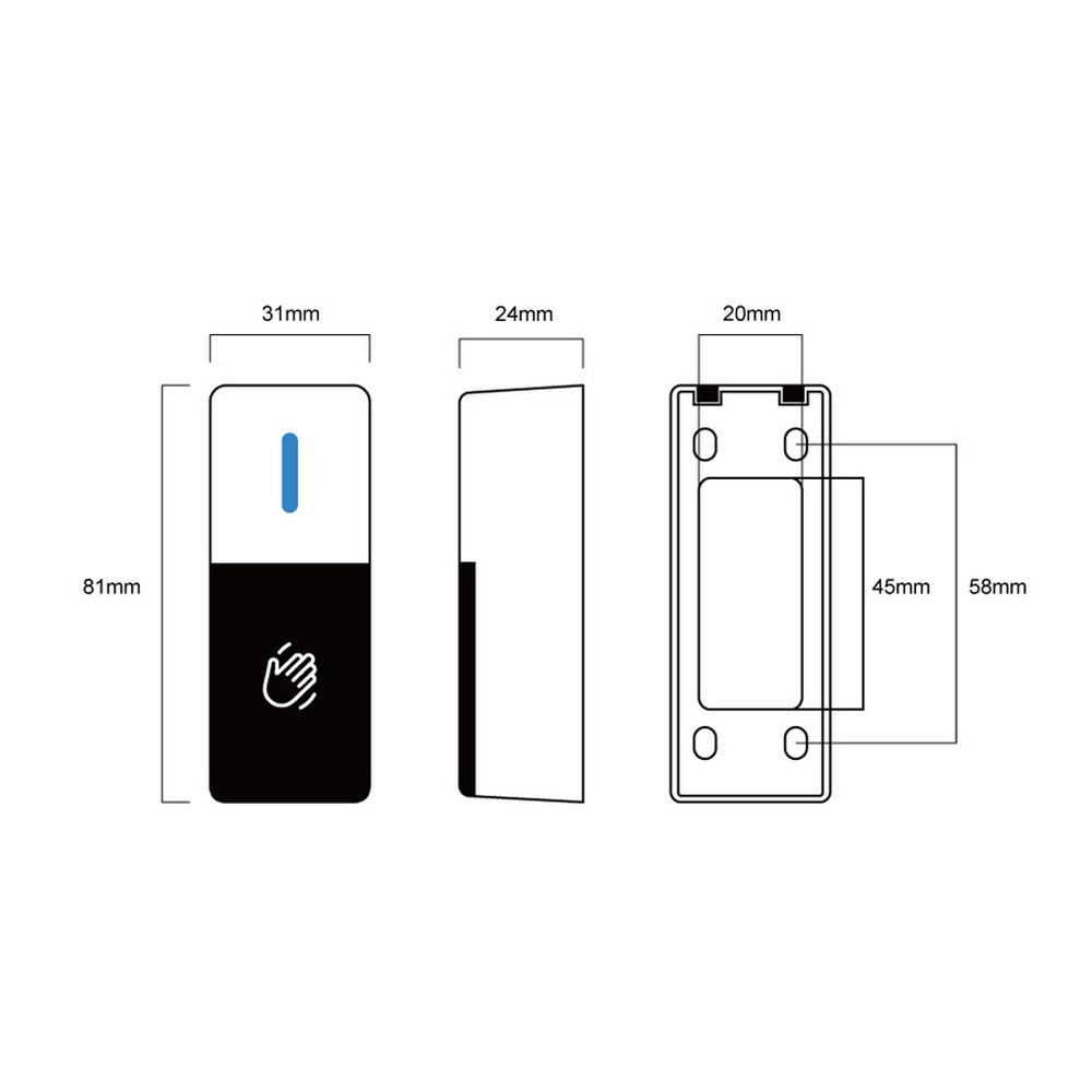 Infrared,access control switch