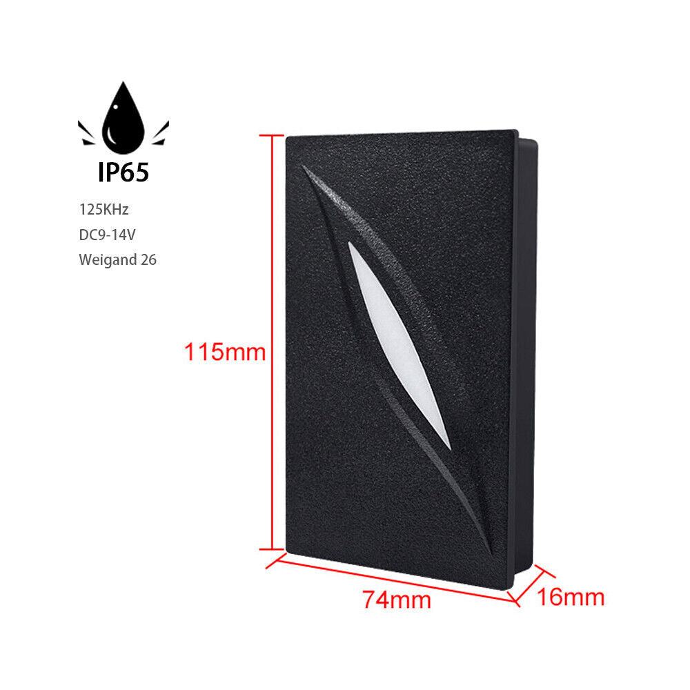 125KHz, WG26, RFID, EM, Card Reader, Door Access Controller, ID Proximity Card Reader