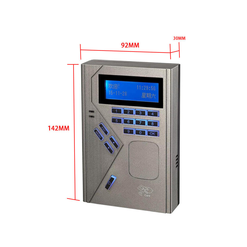 LCD,fingerprint, rfid access control