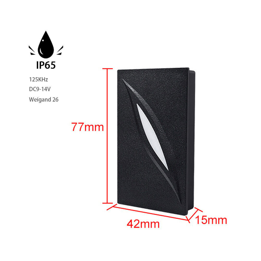 125KHz, WG26, RFID, EM, Card Reader, Door Access Controller, ID Proximity Card Reader