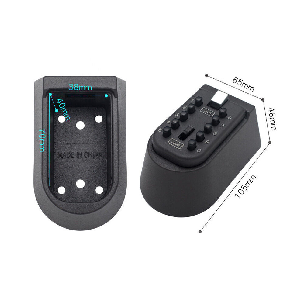 Wall Mounted Waterproof Metal Password Box,Storage Box,Password Key Box,key safe box