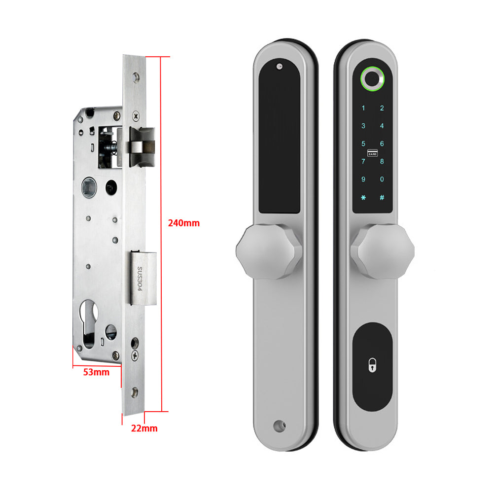 Biometric Fingerprint Door Lock,Digits Pad