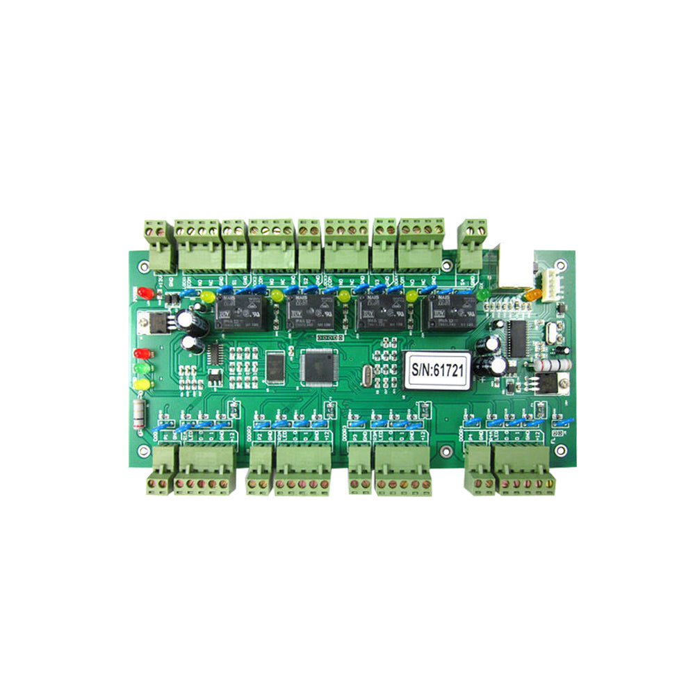 TCP/IP ,4 Door, 20K-Users ,100K Records ,Access Controller ,iron box power supply