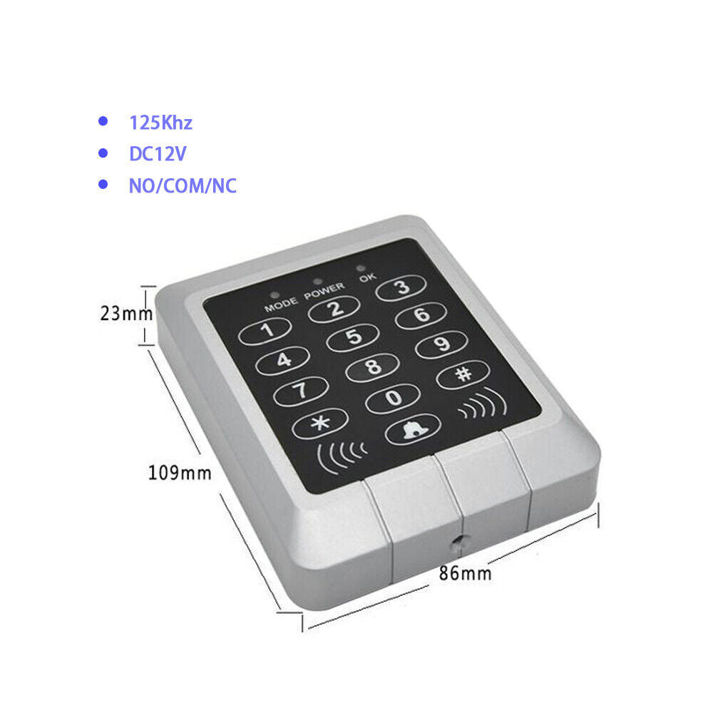 Touch,Keypad,Fingerprint,EM4100,125Khz,reader ,Standalone Access Control