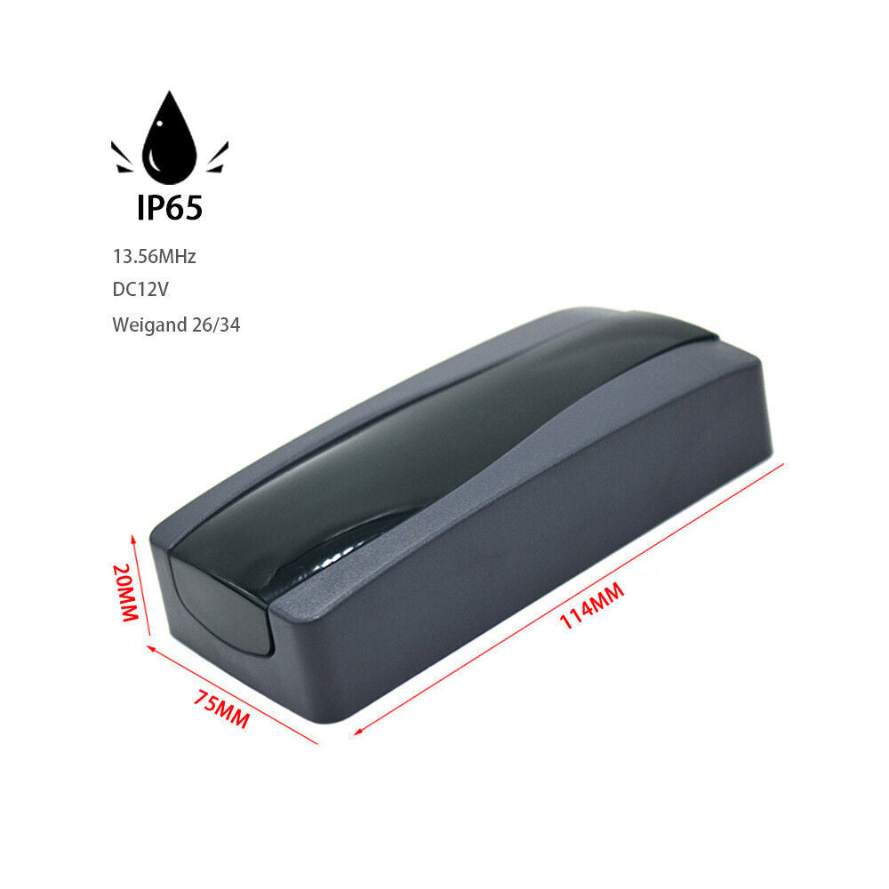 13.56Mhz,MF1,S50,keypad,WG26/34,RFID,Access Control,Reader