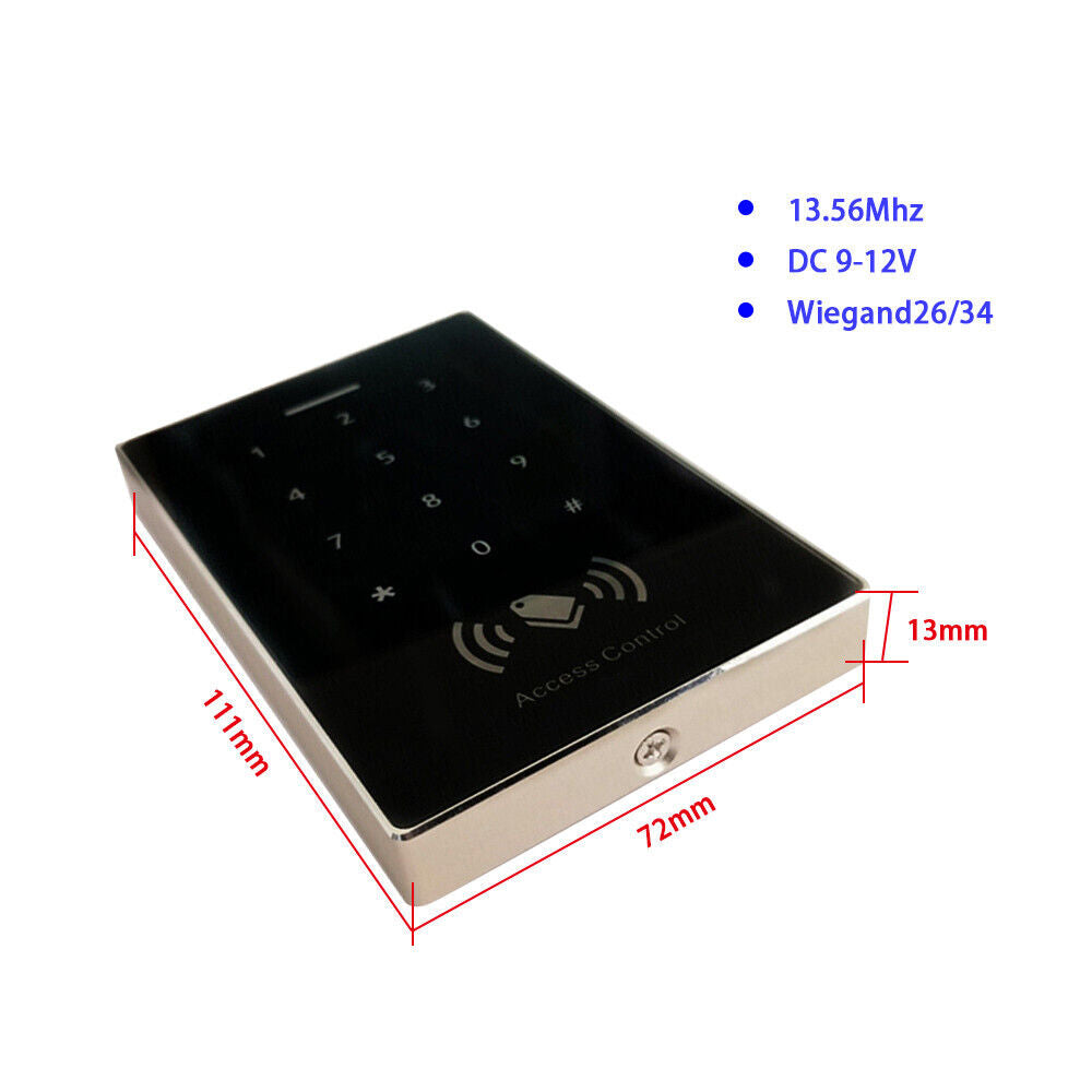 Metal Case, RFID ,Standalone Access Control ,13.56MHz, IC Card,2k user