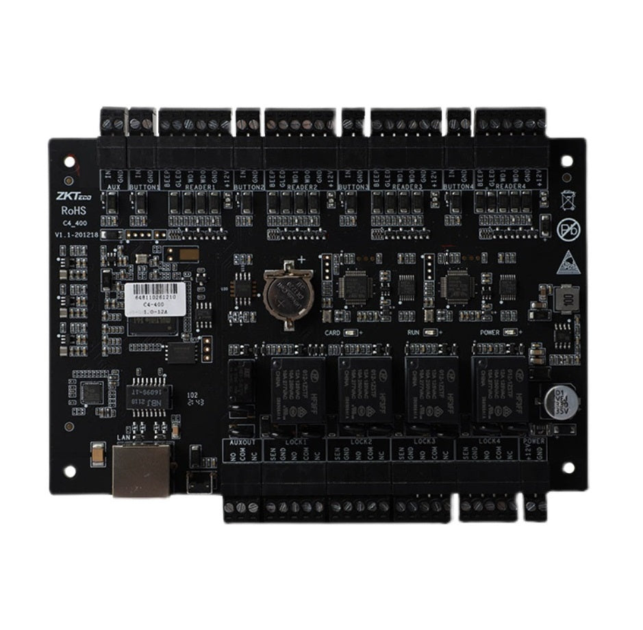 ZK,WAN/LAN,TCP/IP,ZKSoftware,C4 series,RFID Access Control Panel