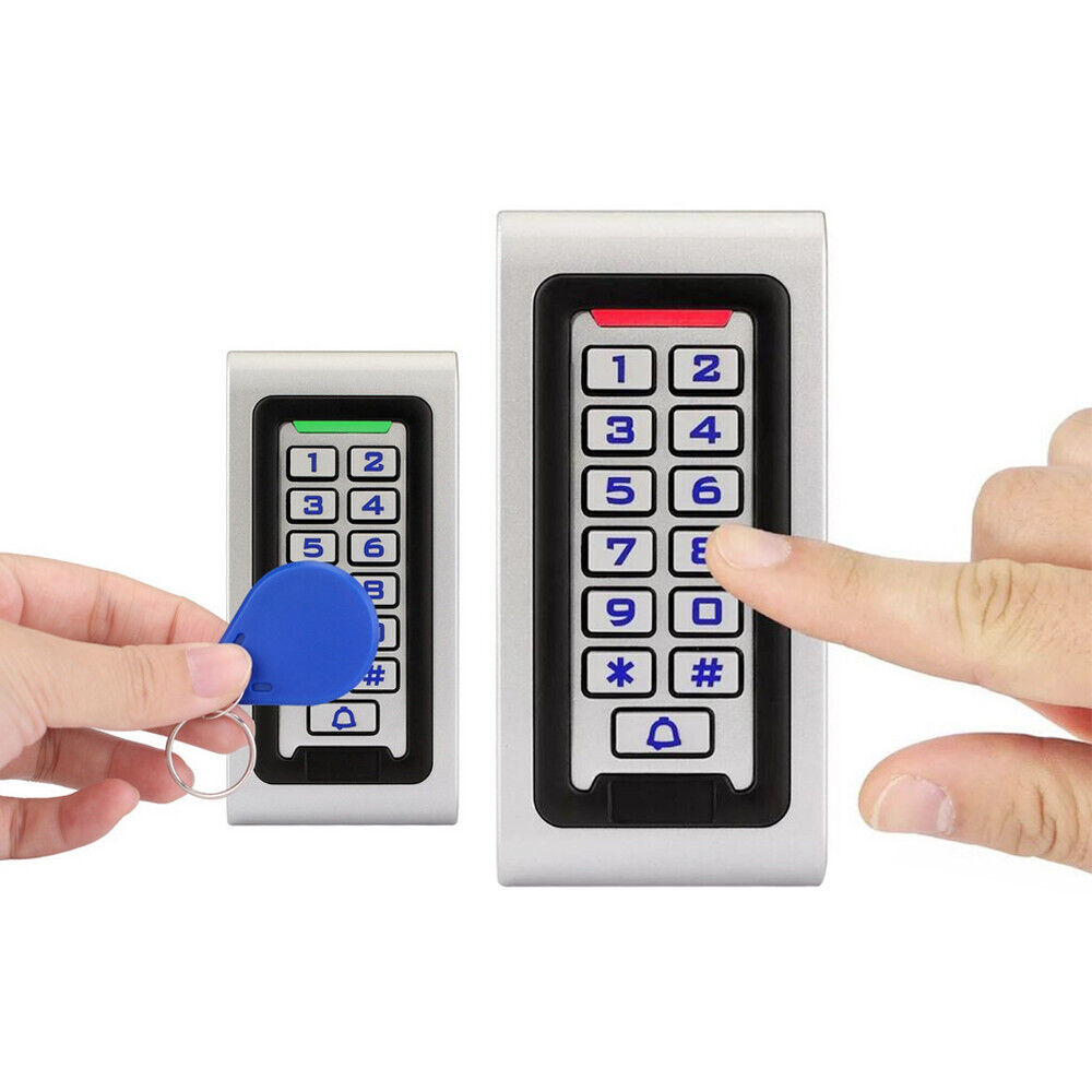 Waterproof,Door Access Control,IP68,Controller,Metal Case,RFID,EM/ID,125KHZ,Reader Keypad