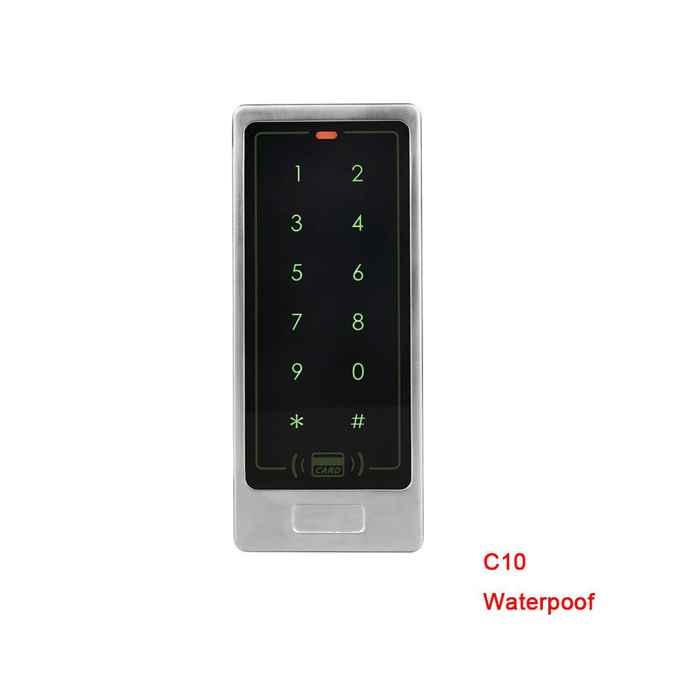 Touch,Keypad,Metal Case,EM4100,ID,EM,125Khz,rfid,reader, Standalone Access Control