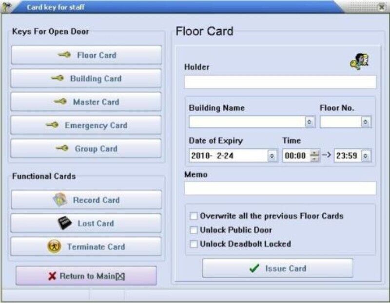 RFID Card Hotel Lock Management Ssystem /Metal Intelligent Induction Lock+Card