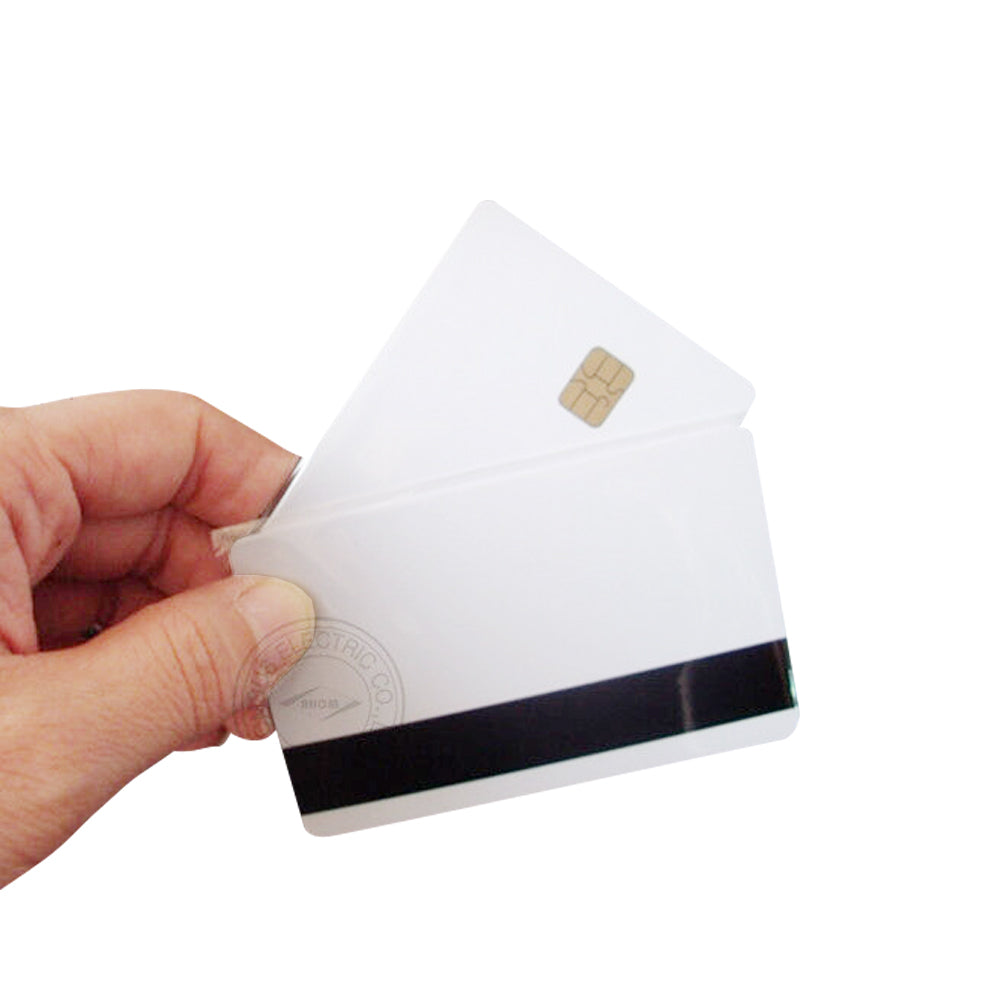 Smart IC card with SLE 4442 chip , magnetic stripe HiCo Contact, IC card