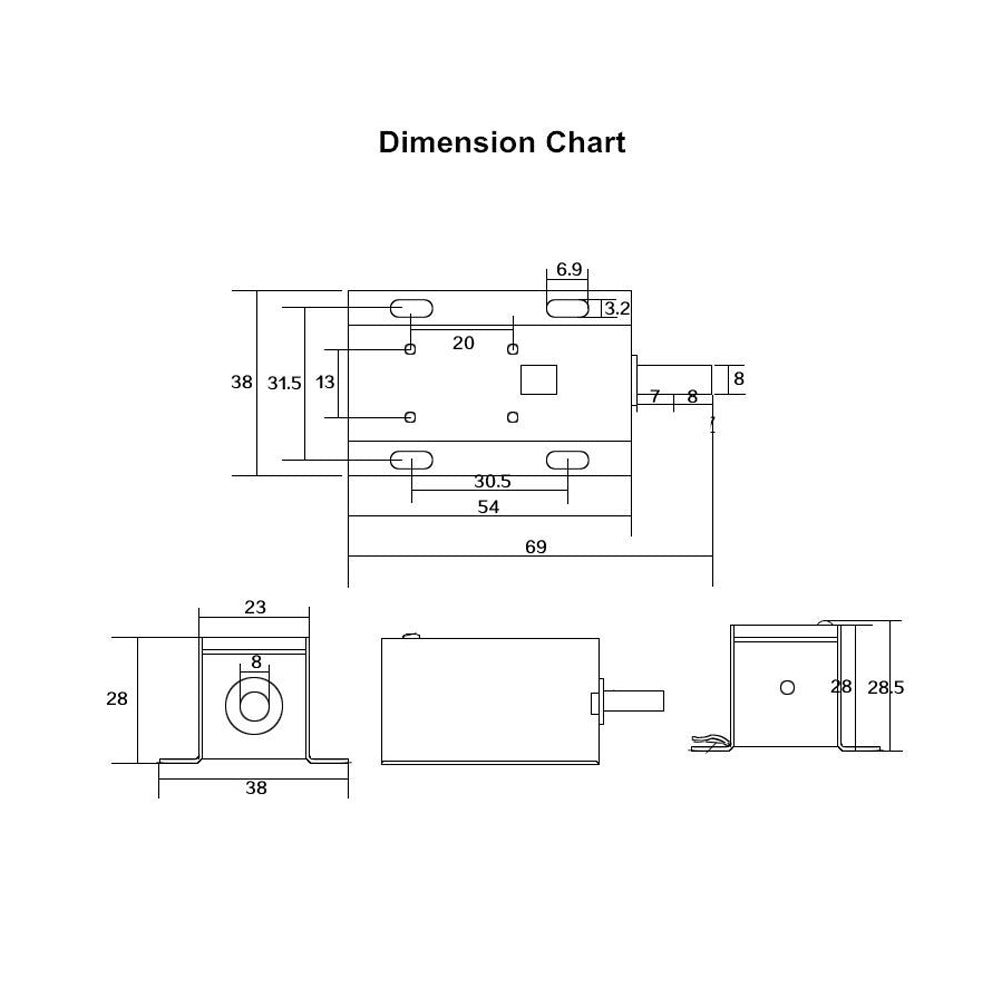 Electric Bolt Lock,Small cabinet Lock,Solenoid Electric Door Lock