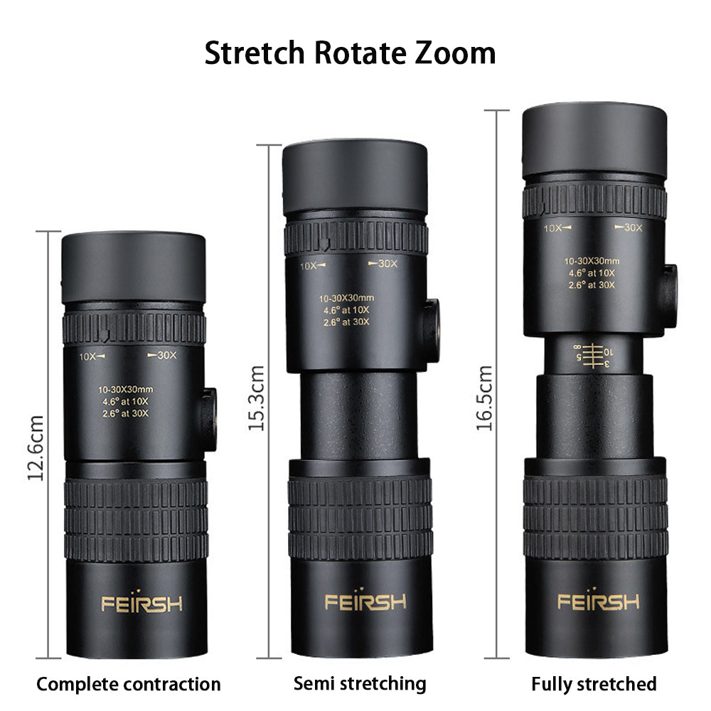 10-30 * 30 Zoom, Night Vision, Mobile Phone Photography, High-definition, Telescope