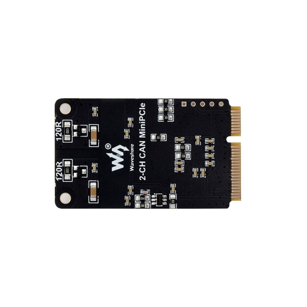 MiniPCle to CAN interface adapter board Dual channel isolated CAN card Support bidirectional transmission