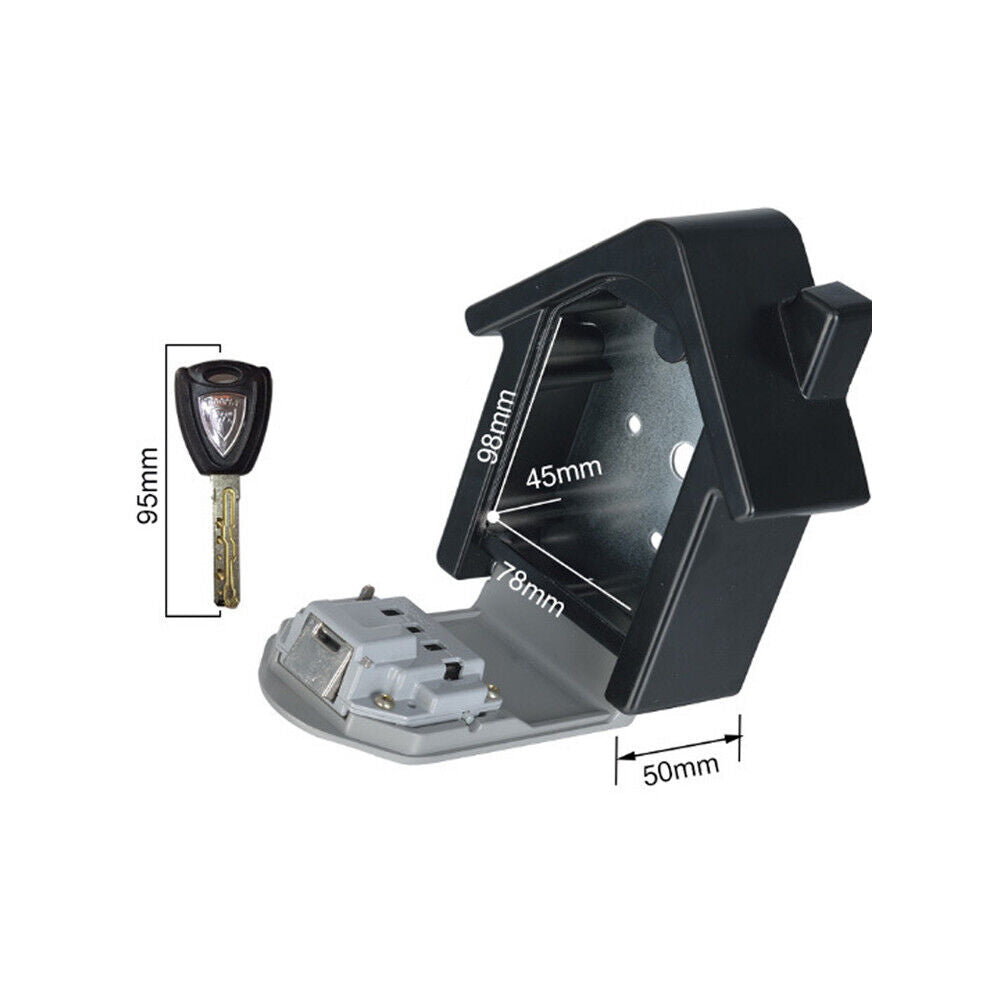 Wall Mounted Waterproof Metal Password Box,Storage Box,Password Key Box,key safe box