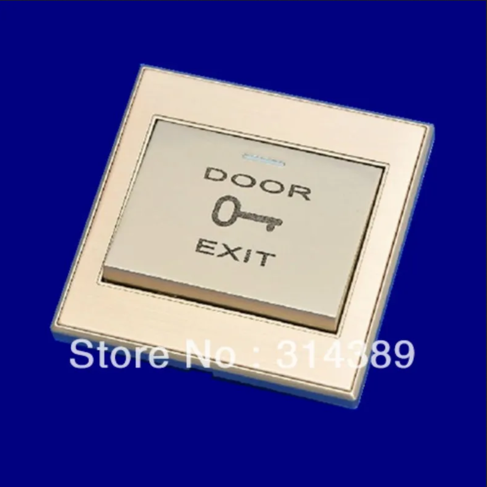 Plastic Switch,Exit Button,Access control switch,PUSH Button,86MM electric box cassette
