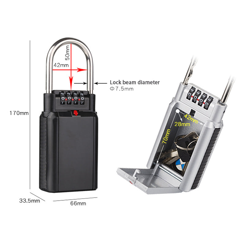 Metal Hook Style Password Box,Key Box,Storage Box,Custodian Storage Box