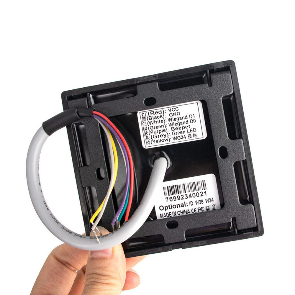 EM,keypad 125KHz,WG26/34,RFID, Access Control,Reader