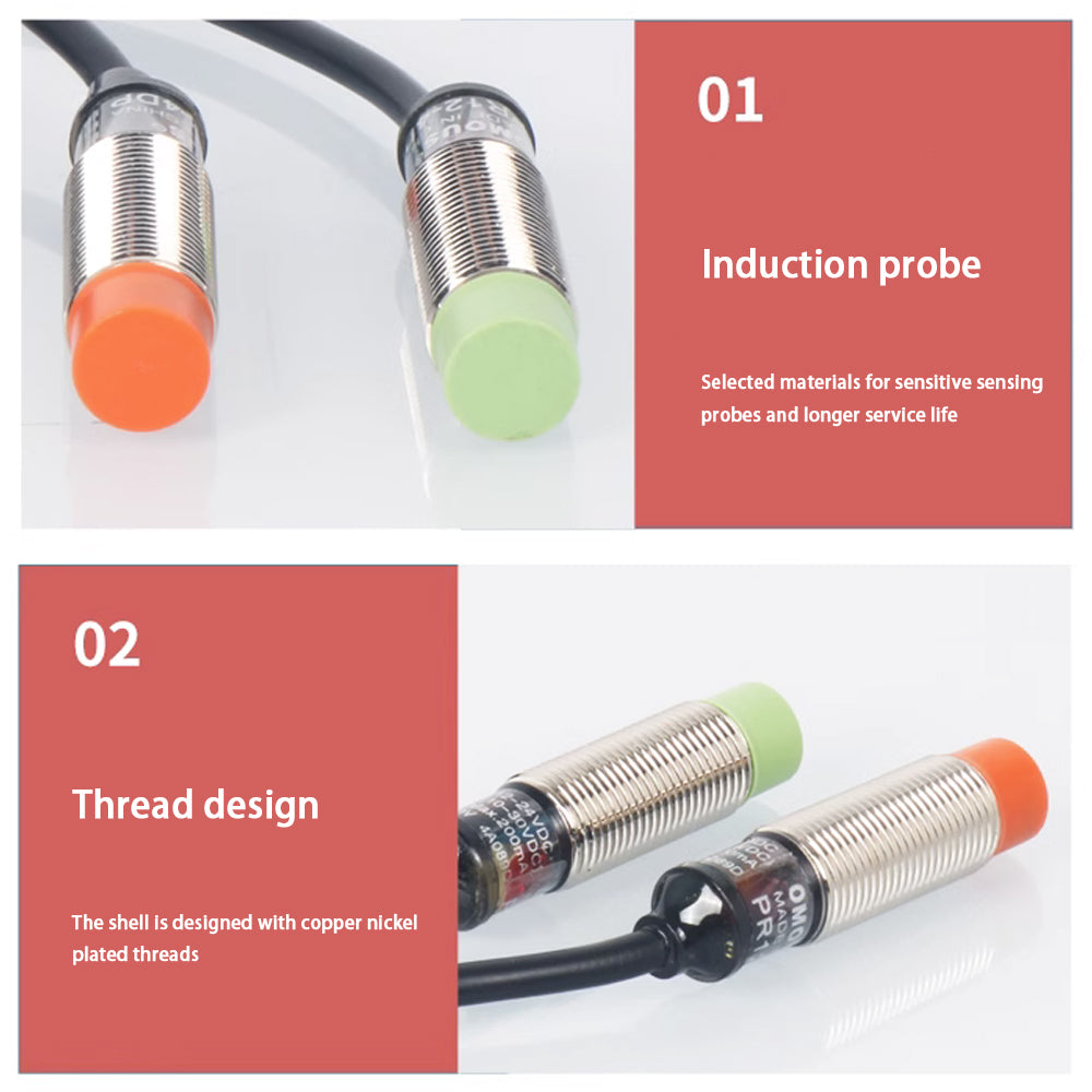 M12 Metal Proximity Switch,Inductive Limit Sensor