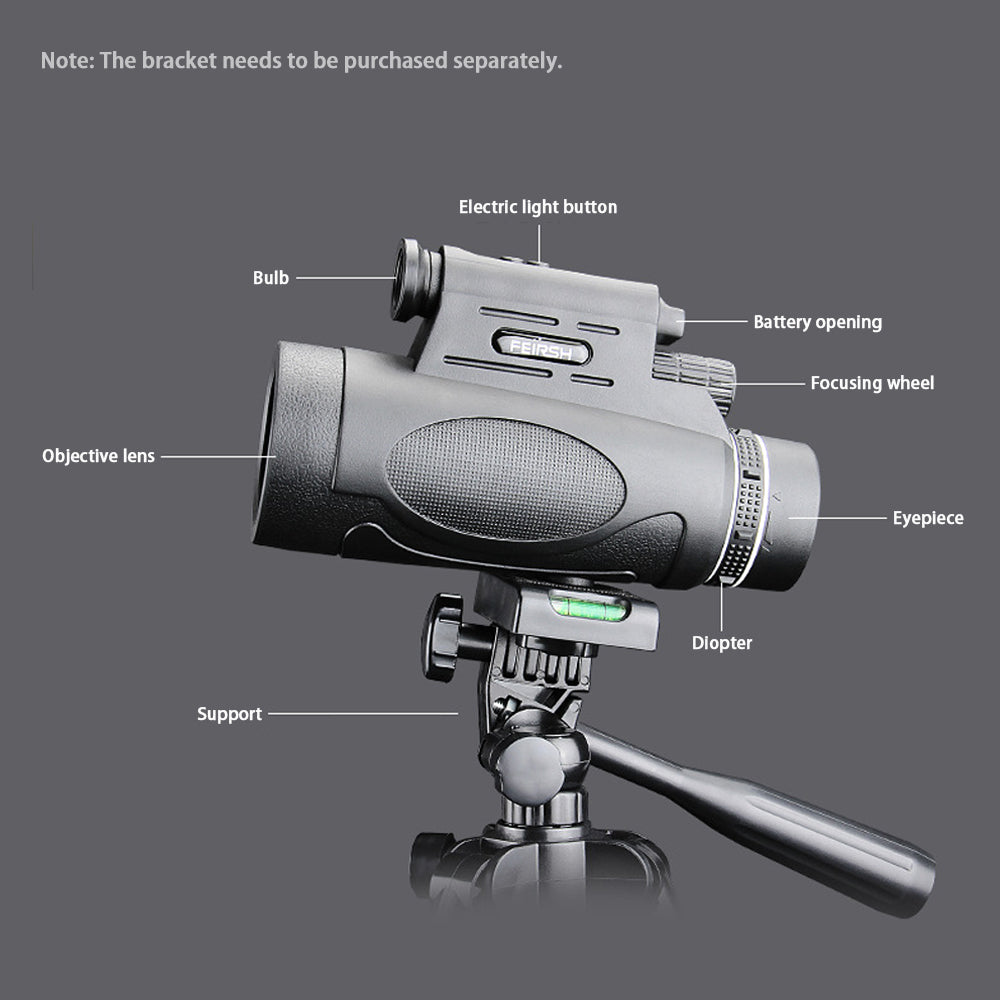 High-definition ,Low Light Level Night Vision ,Full Optical Monocular