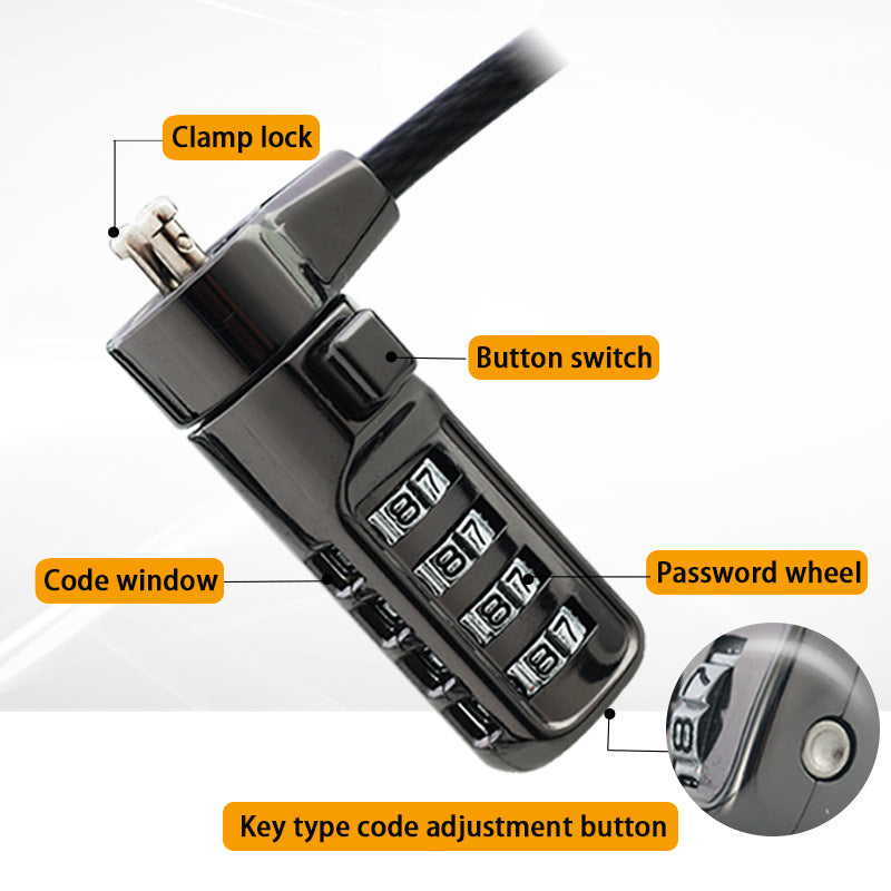 Universal Laptop Lock,Password lock,Monitor Password Lock