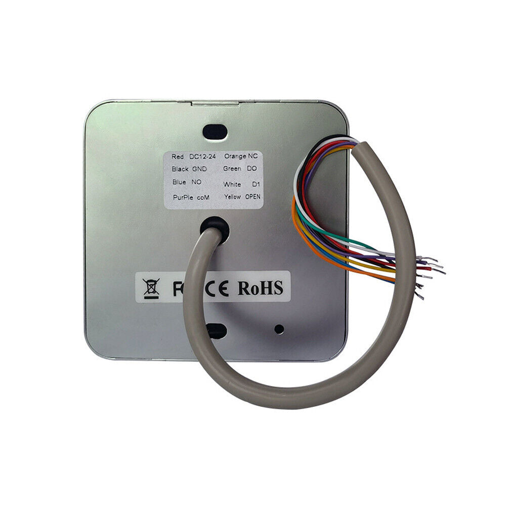 Metal,Waterproof,keypad,13.56Mhz,MF1,S50,WG26,Keypad,Access Control,RFID Reader