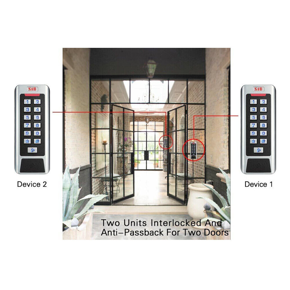 Waterproof,Keypad,Anti-passback,EM,ID,Proximity Card,Standalone Access Control