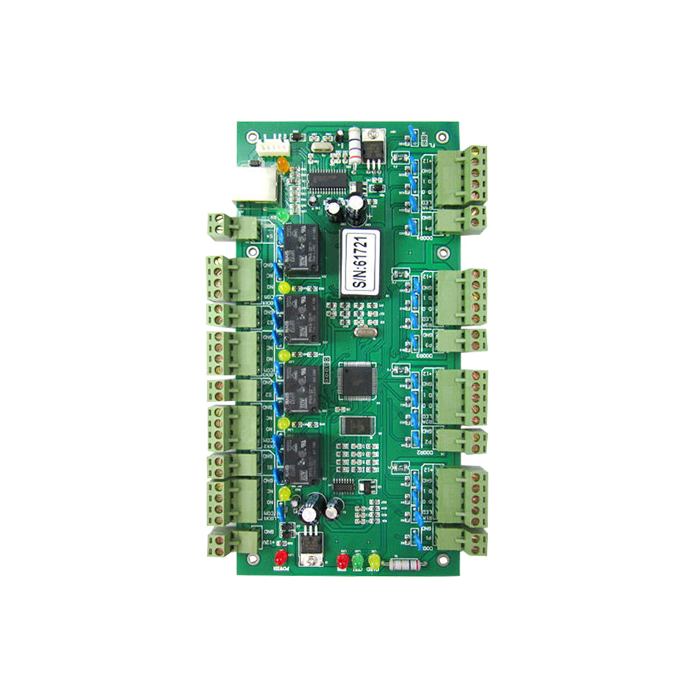 TCP/IP ,4 Door, 20K-Users ,100K Records ,Access Controller ,iron box power supply