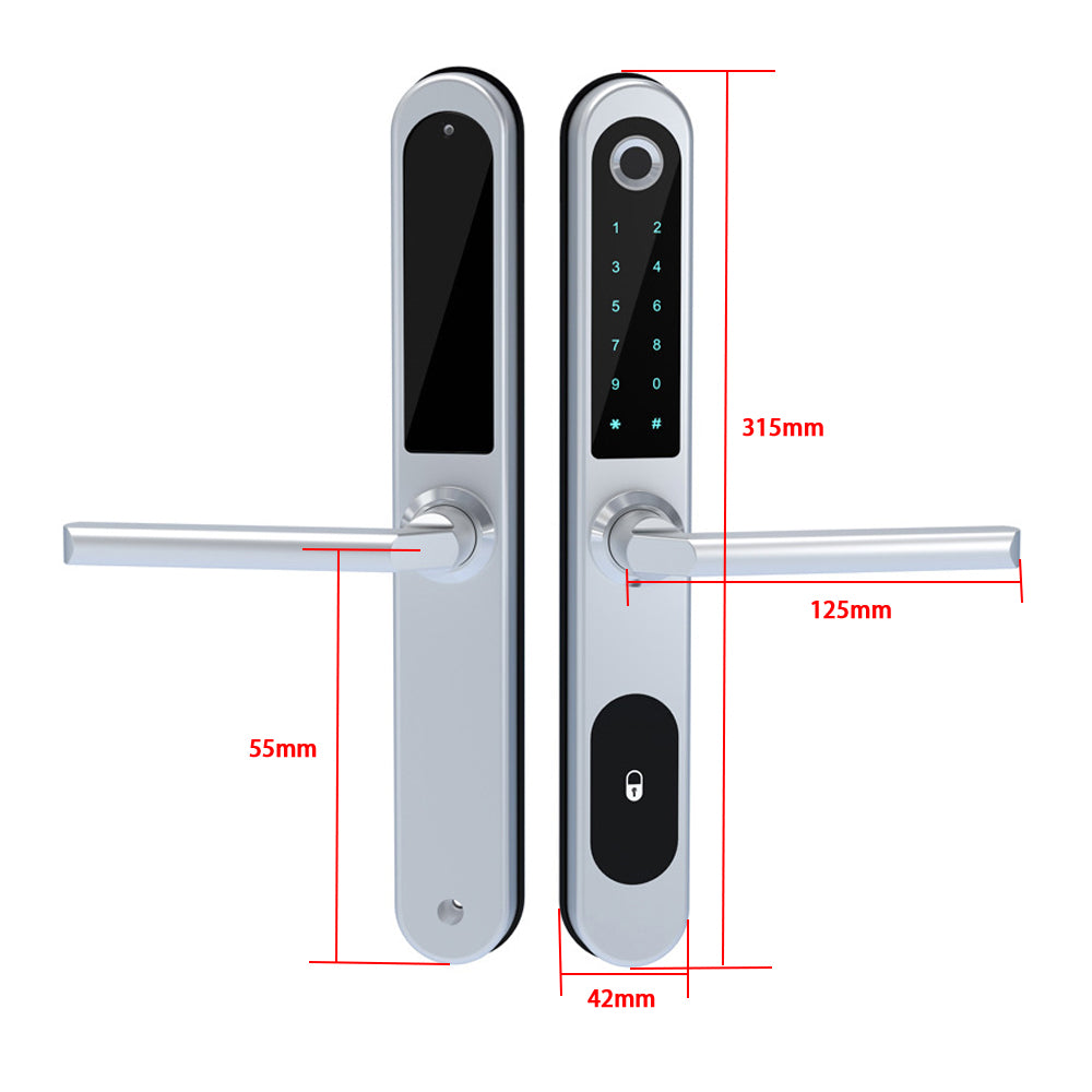 Biometric Fingerprint Door Lock,Digits Pad