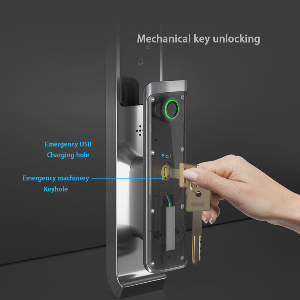 fingerprint,Rfid Intelligent lock, RFID Apartment lock