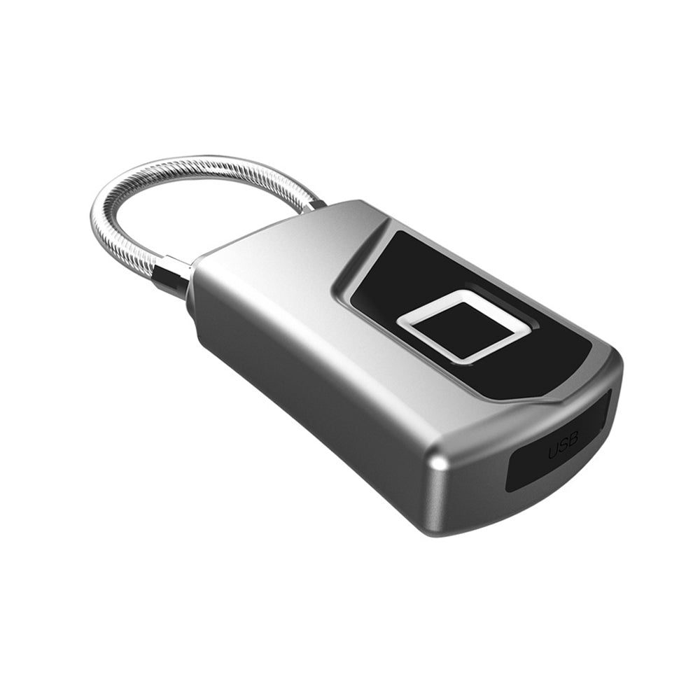 Fingerprint Door Lock ,Waterproof ,USB ,Charging Smart Keyless ,Anti-Theft Padlock