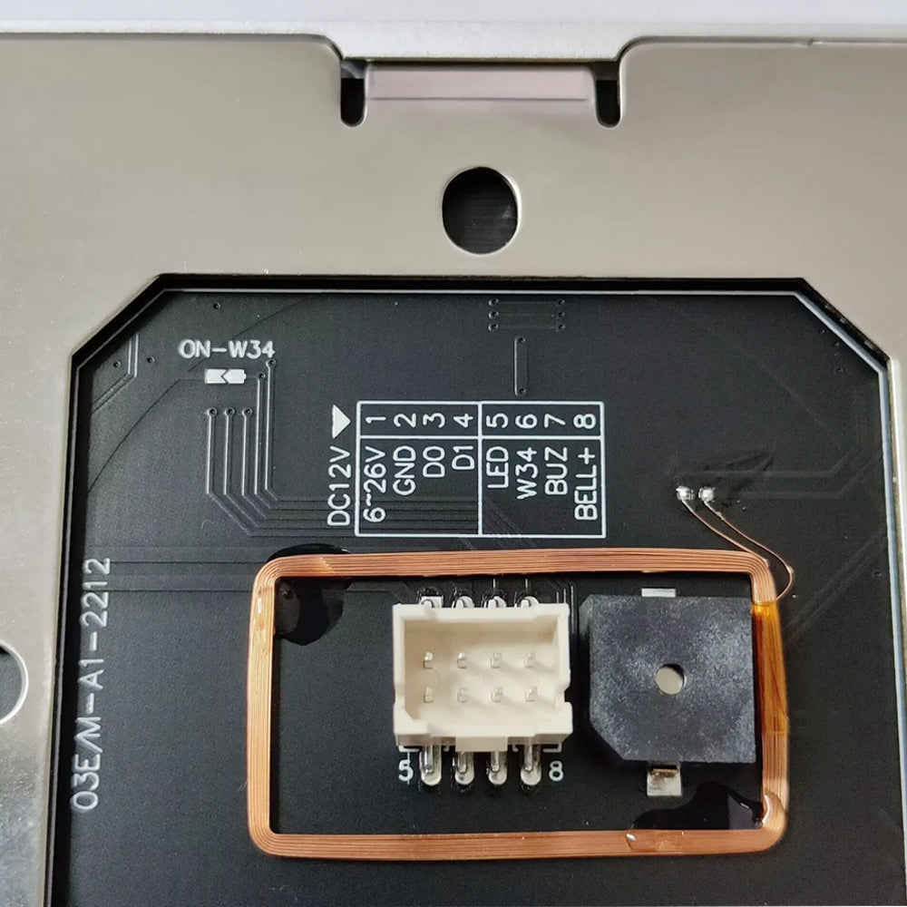 125Khz EM4100/4102 Metal wiegand26/34 dual Led contactless Access Control RFID READER