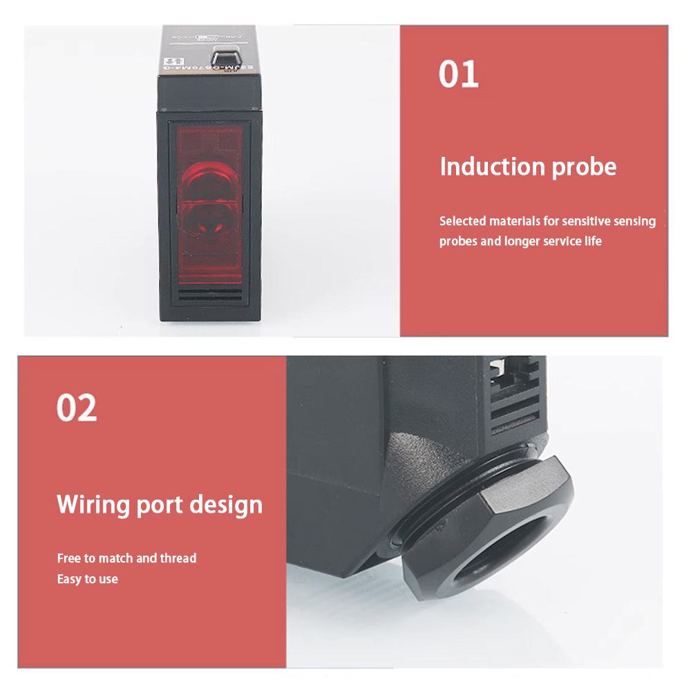 Infrared Induction Sensor , Diffuse Reflection Photoelectric Switch