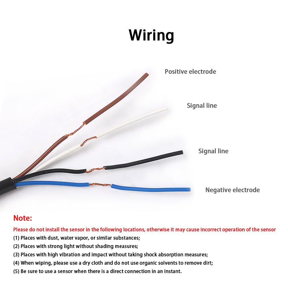 Infrared Diffuse Reflection Sensor , Background Suppression Photoelectric Switch