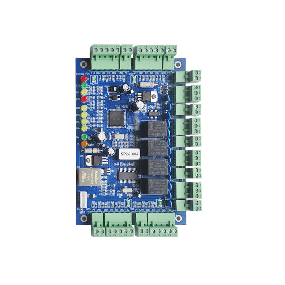 TCP/IP, 4 Door, 20K Users ,100K , power supply iron box ,Access Controller